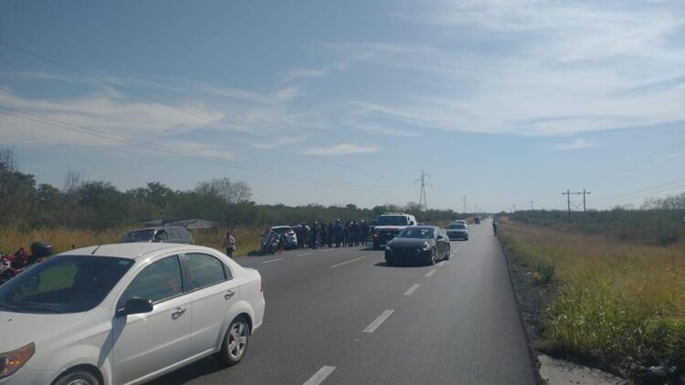 Iban a “El Chorrito” y caen de motocicleta