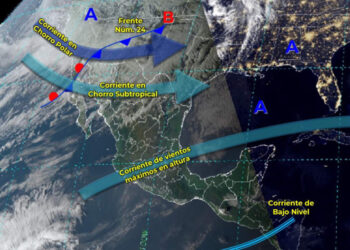 Prevén heladas y caída de nieve en norte de México por nuevo frente frío
