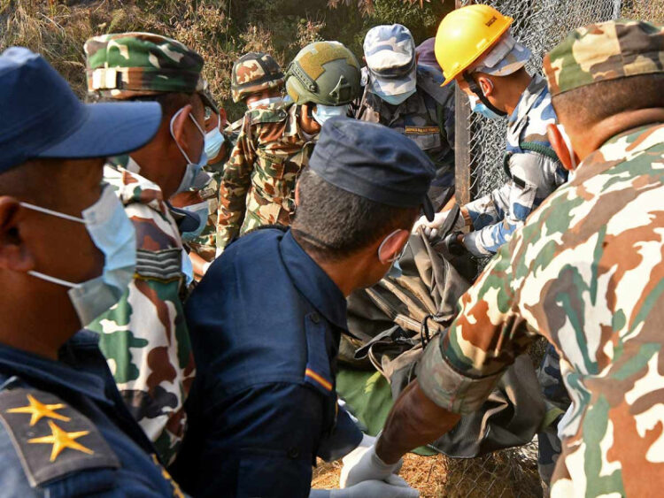 Avionazo en Nepal que dejó 68 muertos este domingo