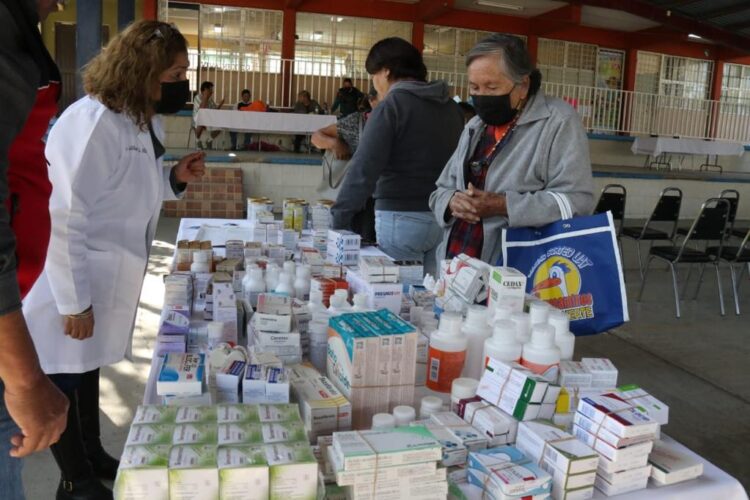 Llevan Caravana de la Salud a colonias de Cd. Victoria.