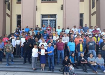 Recibe toma de nota el Sindicato de Trabajadores del Ayuntamiento de Cd. Victoria