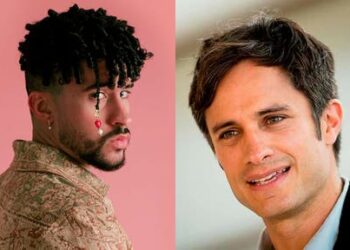 Bad Bunny y Gael García se besan en la película ‘Cassandro’