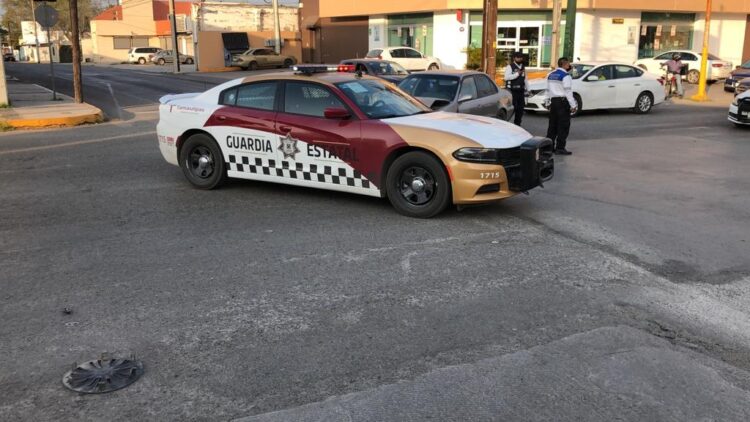 Nuevo choque en el crucero del Nueve y Berriozábal  en Cd. Victoria