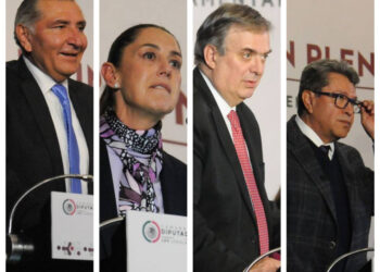 ‘Corcholatas’ de Morena cierran filas “como hermanos” en reunión plenaria