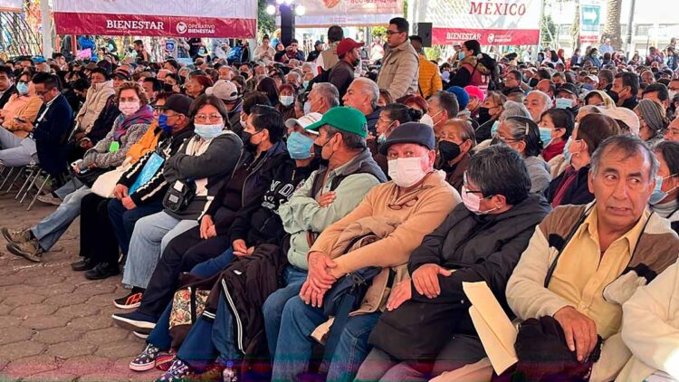 Inicia 4 de enero dispersión escalonada de pensiones de Bienestar