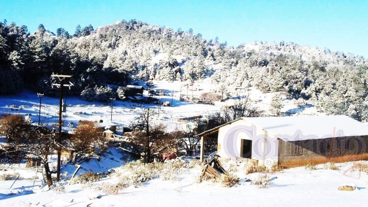 Llega el frente frío 22 al México con aguanieve en sierra del noroeste