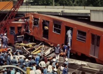 Choque de trenes en L3 deja 57 lesionados y un muerto en Ciudad de México