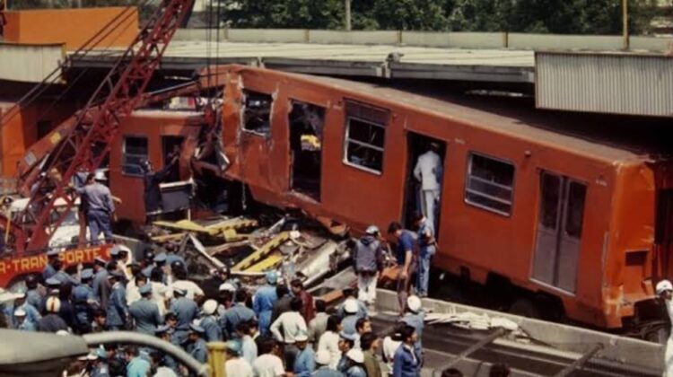 Choque de trenes en L3 deja 57 lesionados y un muerto en Ciudad de México