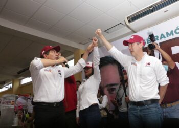 Destaca Mario Delgado herencia izquierdista de Paola López y pide votar por Morena