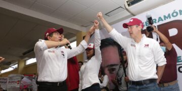 Destaca Mario Delgado herencia izquierdista de Paola López y pide votar por Morena