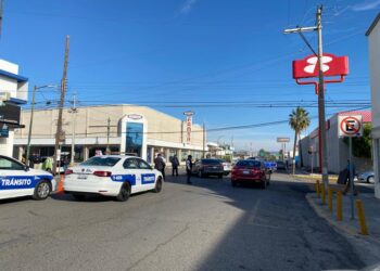 Urge mejor señalización en crucero Ocho y Aldama en centro de Victoria