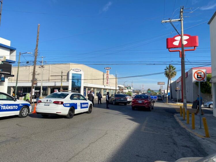 Urge mejor señalización en crucero Ocho y Aldama en centro de Victoria