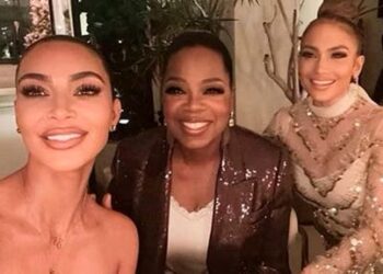 Oprah Winfrey celebra su cumpleaños 69 junto a JLo y Kim Kardashian