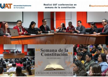 Realizó UAT ciclo de conferencias por el 106 aniversario de la Constitución