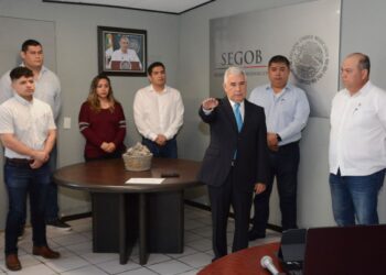 Asume Felipe Garza Narváez  representación de la SEGOB en Tamaulipas