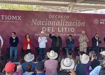 Decreta presidente de México nacionalización del litio en Sonora