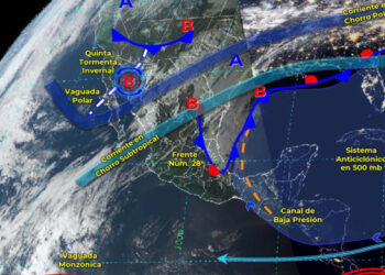 Prevén heladas con temperaturas mínimas de -15 °C en norte de México