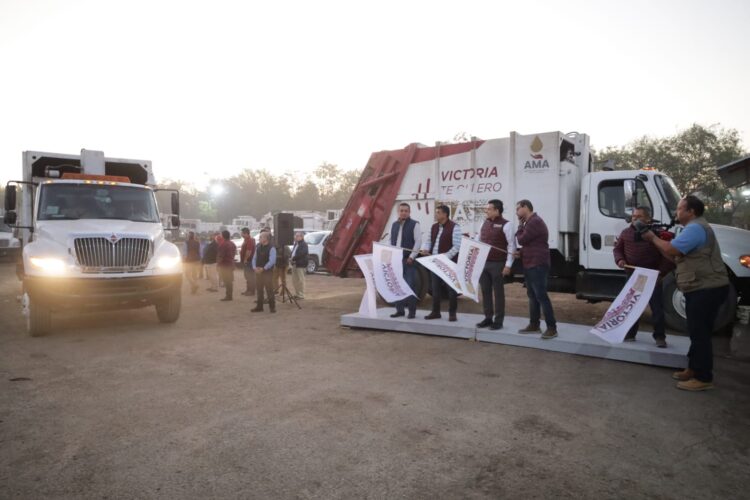 Anuncia alcalde rediseño de rutas de recolección de basura en Cd. Victoria