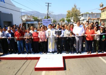 Inaugura Gattás obras de pavimentación en varios puntos de Cd. Victoria