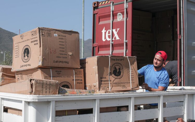 Recibe DIF Tamaulipas donación de 332 sillas de ruedas y 70 aparatos funcionales