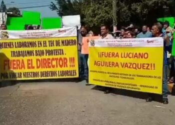 Exigen destitución del director del Tecnológico de Cd. Madero, Tamaulipas