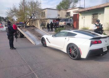Recuperan en Matamoros auto deportivo robado en enero