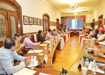 Empresarios colaborarán con Mesa de Seguridad Municipal.