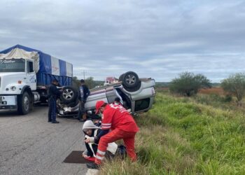 Accidente carretero deja ocho heridos