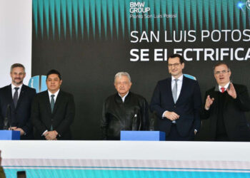 Gobierno potosino y BMW inician nueva era de E-Movilidad Global