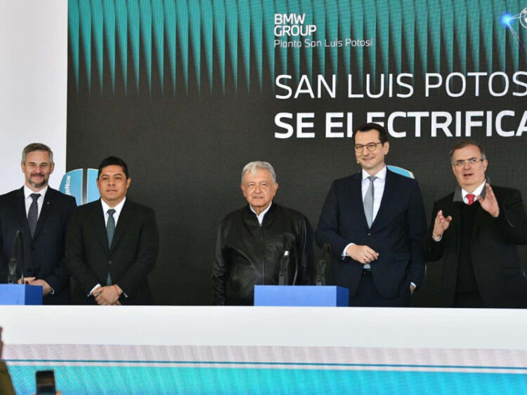 Gobierno potosino y BMW inician nueva era de E-Movilidad Global