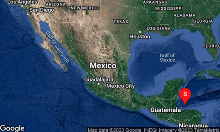 Registran sismo preliminar de 5.5 en Quintana Roo
