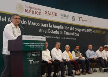 Firman gobernador y director del IMSS nuevo modelo de salud para Tamaulipas