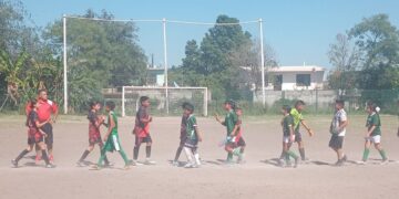 Contundente inicio de Leones Negros en Futbol Infantil Municipal