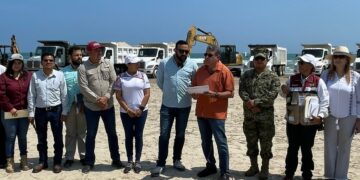 Supervisan Playa Tesoro de Altamira previo a vacaciones de Semana Santa