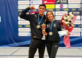 Mexicanos consiguen medalla de plata en pentatlón mixto en Copa del Mundo