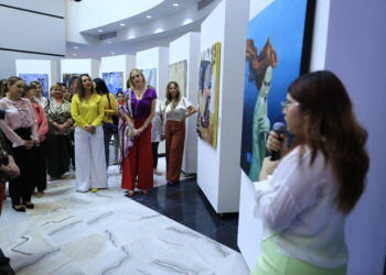 Inauguran exposición pictórica “Voces”