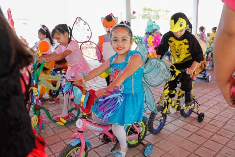Dan bienvenida a la primavera en el CECUDI del DIF Tamaulipas