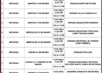 Vacunarán contra el COVID-19 en las maquiladoras de Tamaulipas