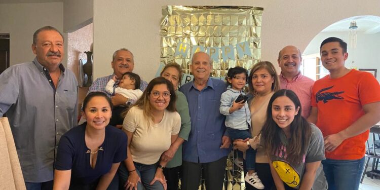 Festeja 85 años de vida el periodista tamaulipeco Benito García Islas