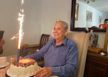 Festeja 85 años de vida el periodista tamaulipeco Benito García Islas