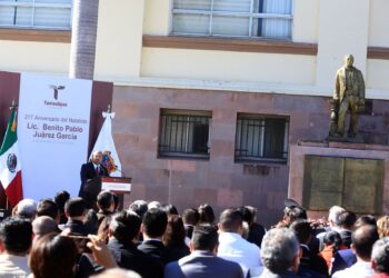 Conmemora Gobierno de Tamaulipas 217 años del natalicio de Benito Juárez García 