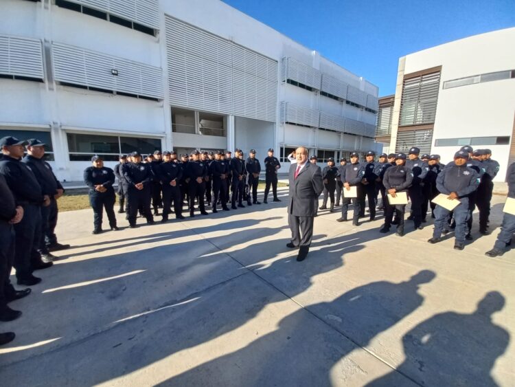 Capacitan a cien agentes de la Guardia Estatal sobre respeto a derechos humanos en su operación