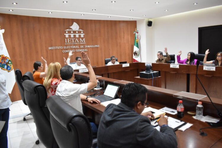 Consejerías del IETAM rinden informes de actividades