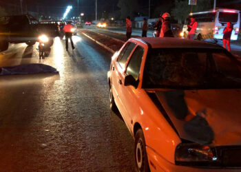 Muere anciano arrollado en el libramiento “Emilio Portes Gil”