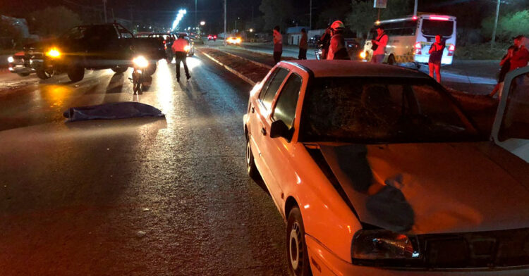 Muere anciano arrollado en el libramiento “Emilio Portes Gil”