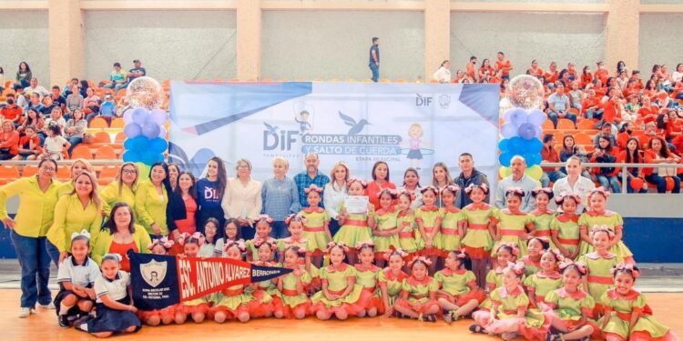 Victoria sede del concurso regional de rondas infantiles y salto de cuerda