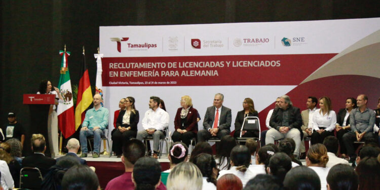 Reclutarán a 50 enfermeras y enfermeros de Tamaulipas para trabajar en Alemania
