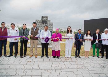 Inauguran en Matamoros la “Calzada de las Siete Palabras”, obra monumental de relieve mundial