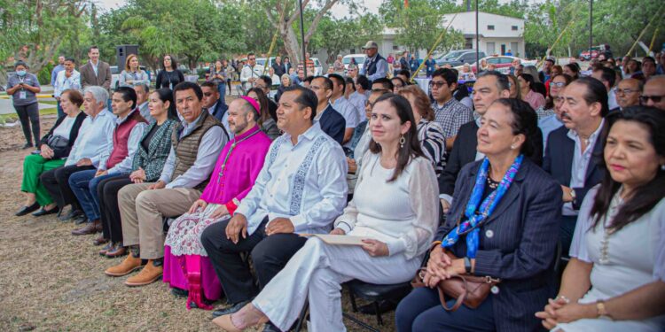 Inauguran en Matamoros la “Calzada de las Siete Palabras”, obra monumental de relieve mundial