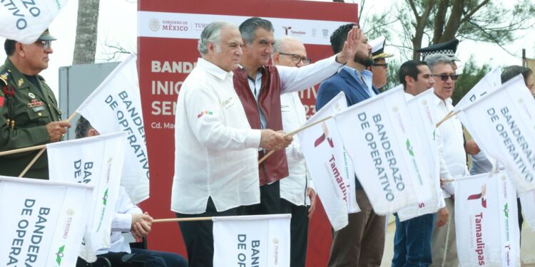 Torruco y Américo dan en Miramar banderazo nacional del Operativo Semana Santa 2023